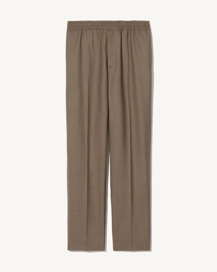 Men Pants and Shorts Nili Lotan LAWRENCE PANT Taupe Grey