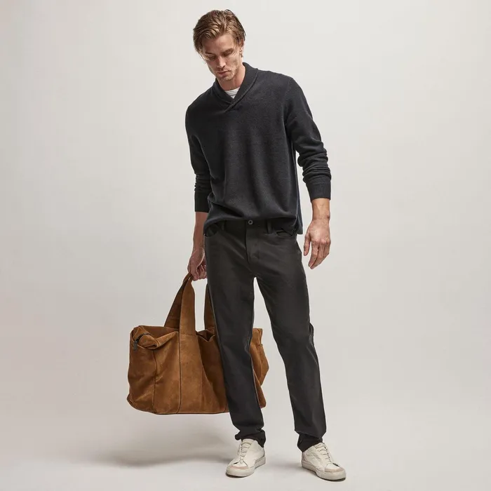 Men PantsDenim James Perse 5 Pocket Performance Pant Black