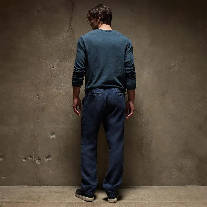 Men PantsDenim James Perse Relaxed Linen Pant Imperial Pigment