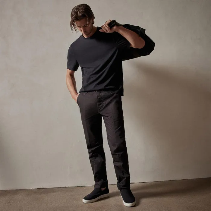 Men PantsDenim James Perse Rigid Canvas Work Pant Black