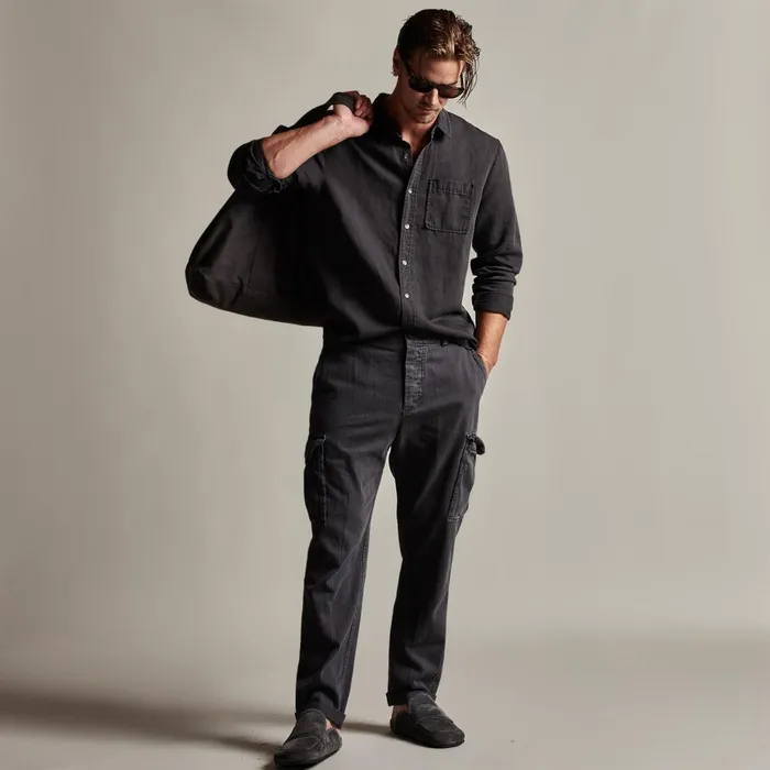Men PantsDenim James Perse Zuma Cargo Pant Magma Pigment
