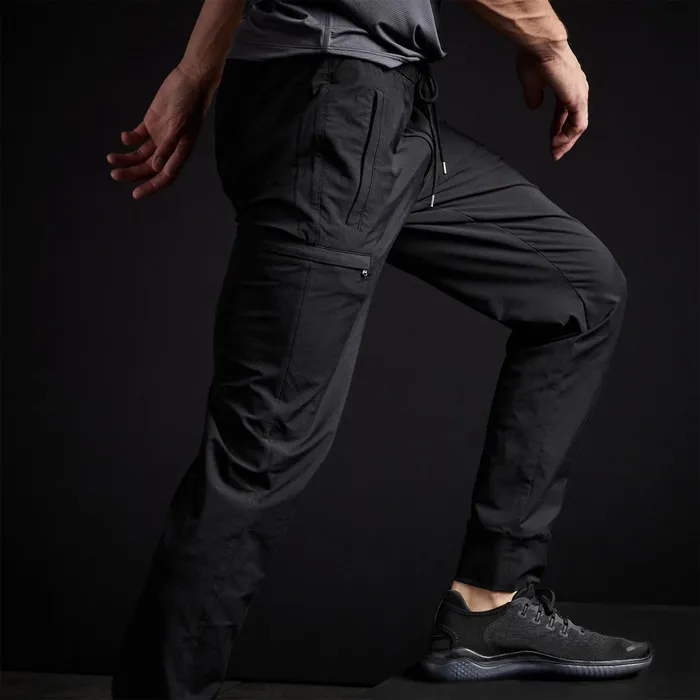 Men Performance Bottoms James Perse Performance Cotton Pant Black