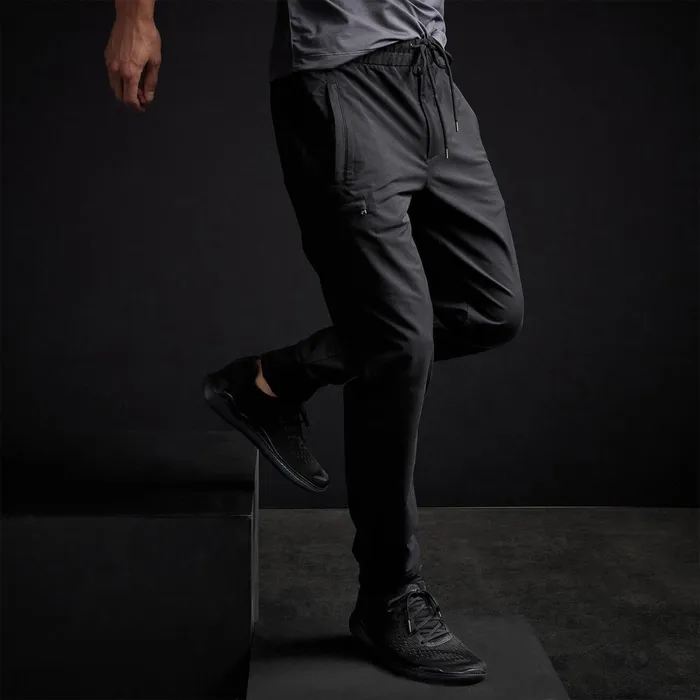 Men Performance Bottoms James Perse Performance Cotton Pant Black