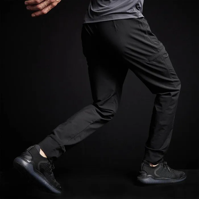 Men Performance Bottoms James Perse Performance Cotton Pant Black