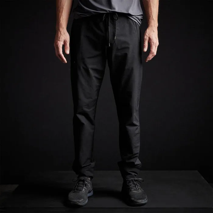 Men Performance Bottoms James Perse Performance Cotton Pant Black