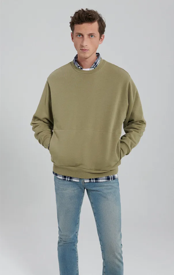 Men Pocket Sweatshirt In Mermaid Mavi Jeans Loungewear