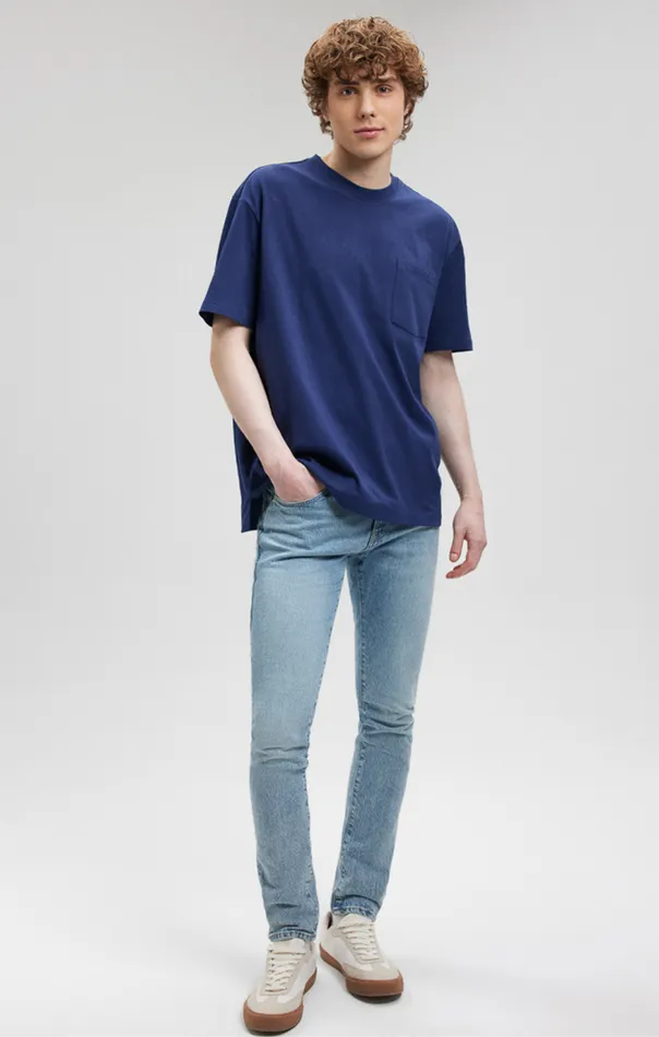 Men Pocket TShirt In Maritime Blue Mavi Jeans TShirts Men Pocket TShirt In Maritime Blue Mavi Jeans TShirts