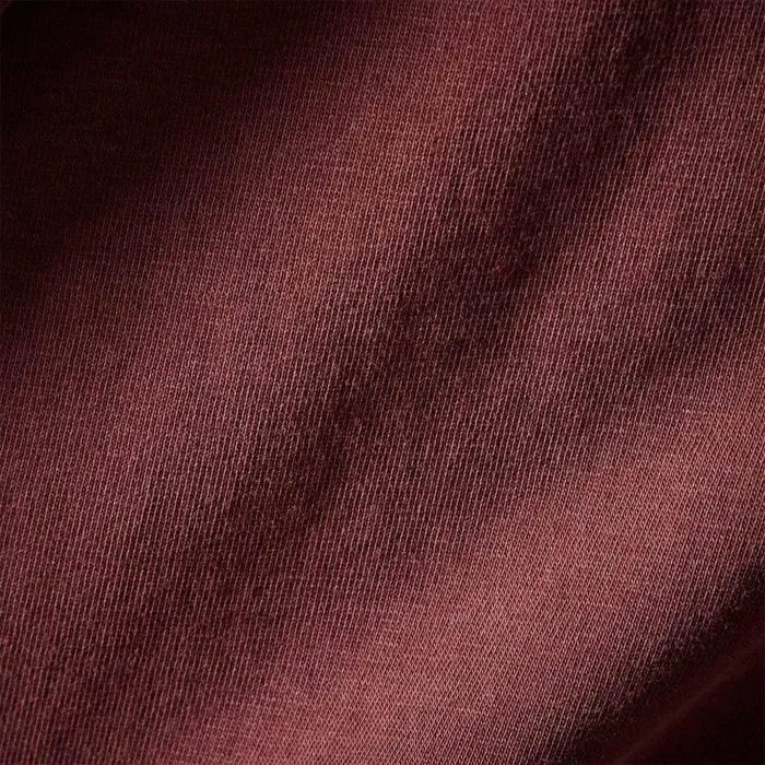 Men PolosNovelty Tops James Perse Sueded Jersey Polo Claret Pigment