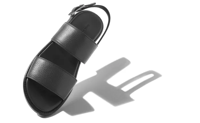 Men Sandals Manolo Blahnik BULGOBIS Black Calf Leather Sandals Men Sandals Manolo Blahnik BULGOBIS Black Calf Leather Sandals