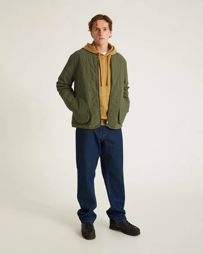 Men Saturdays NYC Outerwear Khari Reversible Jacket Armygreen Men Saturdays NYC Outerwear Khari Reversible Jacket Armygreen