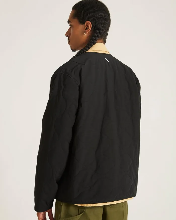 Men Saturdays NYC Outerwear Khari Reversible Jacket Black Men Saturdays NYC Outerwear Khari Reversible Jacket Black