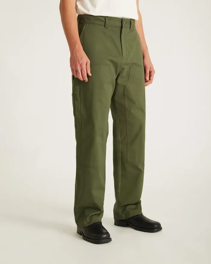 Men Saturdays NYC Pants Morris Carpenter Pant Mayfly Men Saturdays NYC Pants Morris Carpenter Pant Mayfly