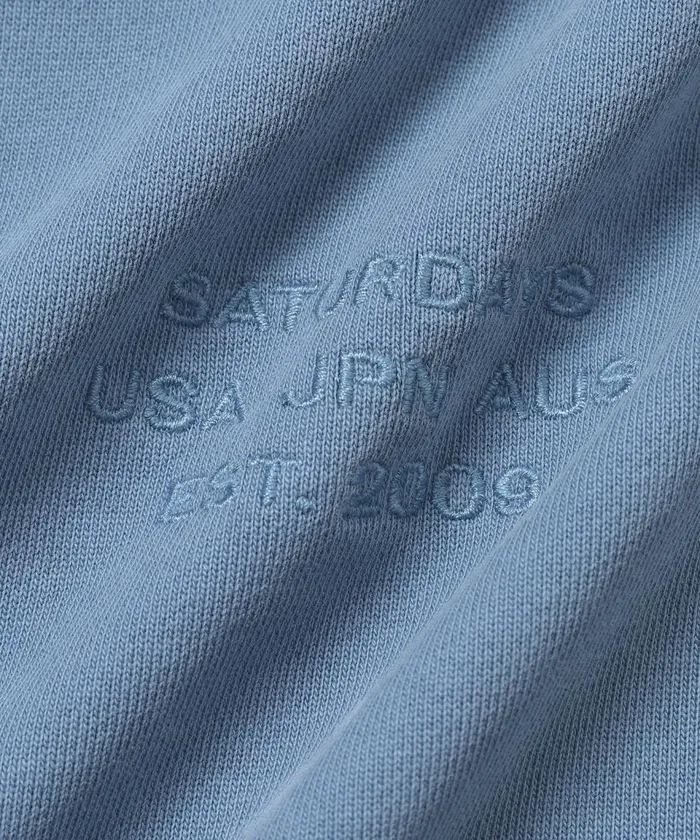 Men Saturdays NYC Sweatshirts and Sweatpants Ditch International Hoodie Coronetblue Men Saturdays NYC Sweatshirts and Sweatpants Ditch International Hoodie Coronetblue
