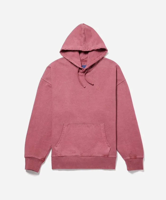Men Saturdays NYC Sweatshirts and Sweatpants Warren Pigment Dyed Hoodie Rhubarb Men Saturdays NYC Sweatshirts and Sweatpants Warren Pigment Dyed Hoodie Rhubarb