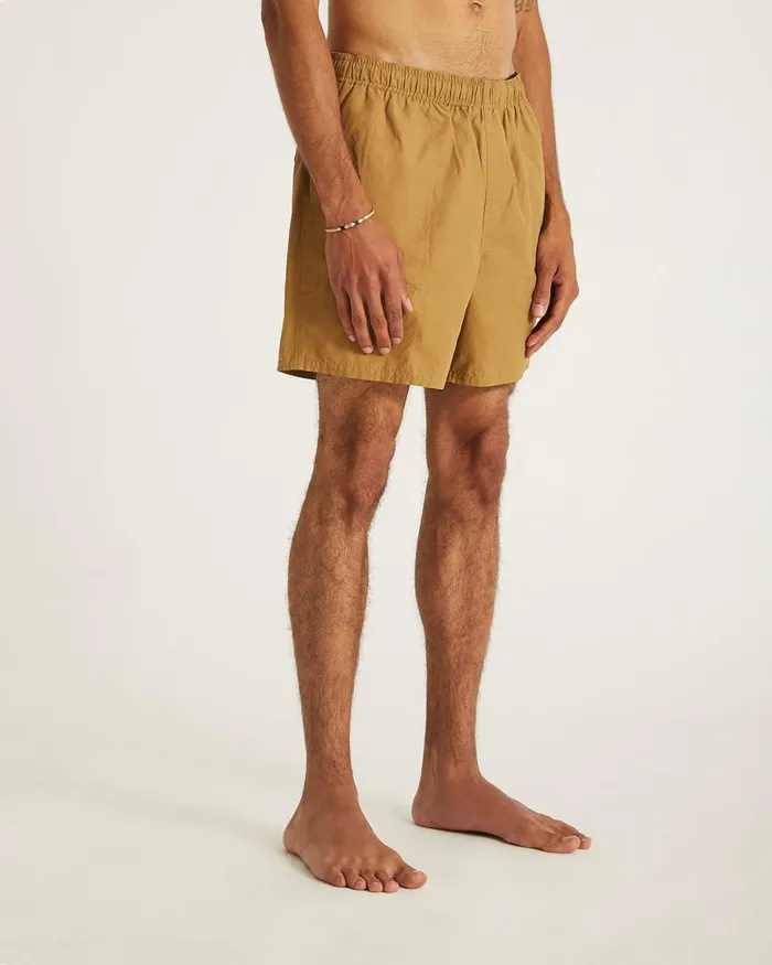 Men Saturdays NYC Swimwear Talley Swim Short Camel Men Saturdays NYC Swimwear Talley Swim Short Camel