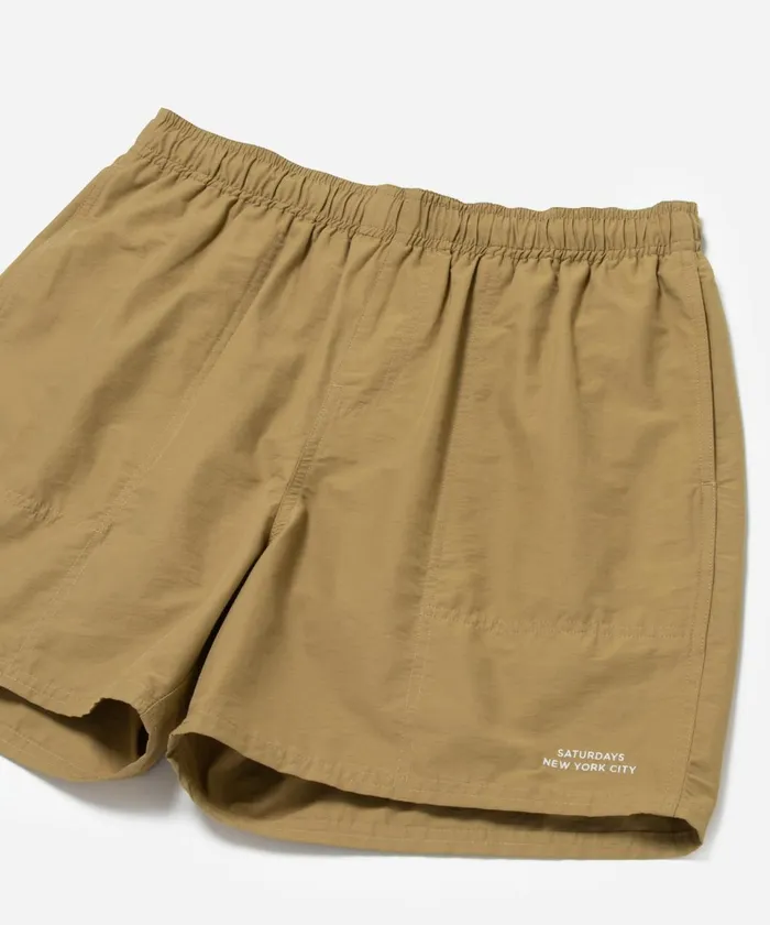 Men Saturdays NYC Swimwear Talley Swim Short Camel Men Saturdays NYC Swimwear Talley Swim Short Camel