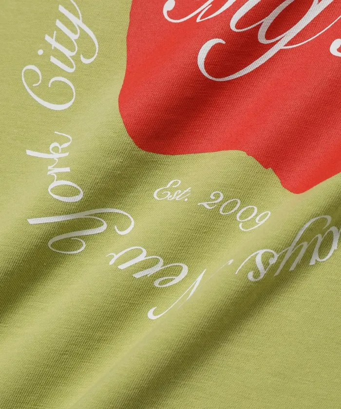 Men Saturdays NYC Tees The Big Apple Standard SS Tee Fern Men Saturdays NYC Tees The Big Apple Standard SS Tee Fern