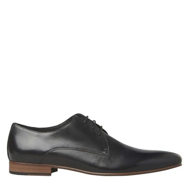 Men Saul Black Leather Shoes Windsor Smith Shoes