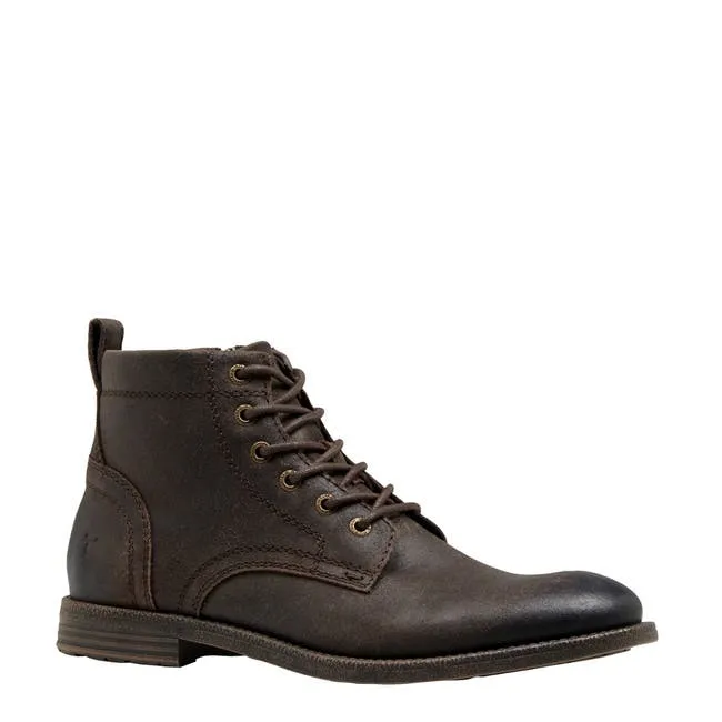 Men Sebastian Brown Oil Suede Boots Windsor Smith Boots