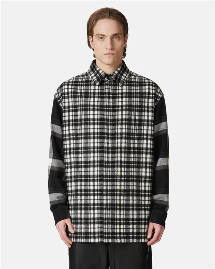 Men SHIRTS Iceberg Overfit Patterned Shirt