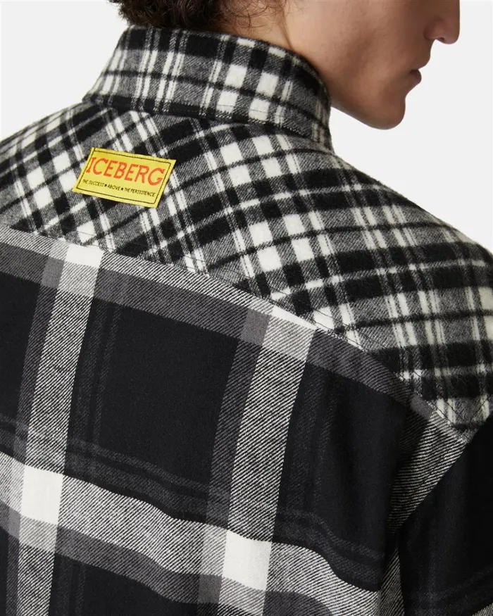 Men SHIRTS Iceberg Overfit Patterned Shirt Men SHIRTS Iceberg Overfit Patterned Shirt
