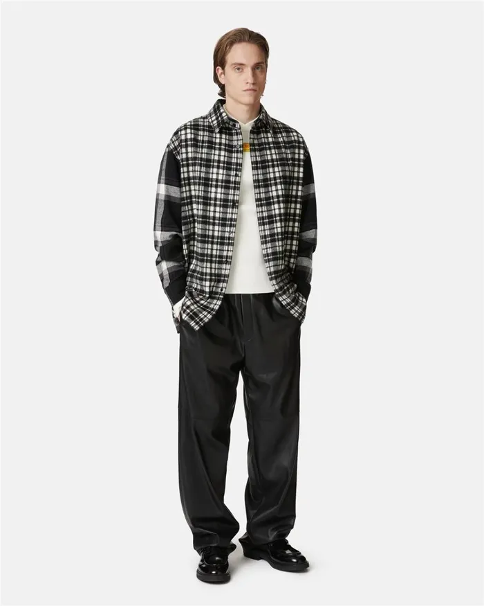 Men SHIRTS Iceberg Overfit Patterned Shirt Men SHIRTS Iceberg Overfit Patterned Shirt