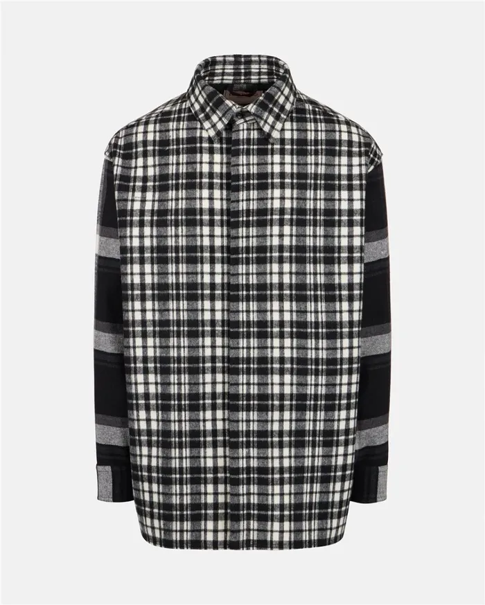 Men SHIRTS Iceberg Overfit Patterned Shirt Men SHIRTS Iceberg Overfit Patterned Shirt