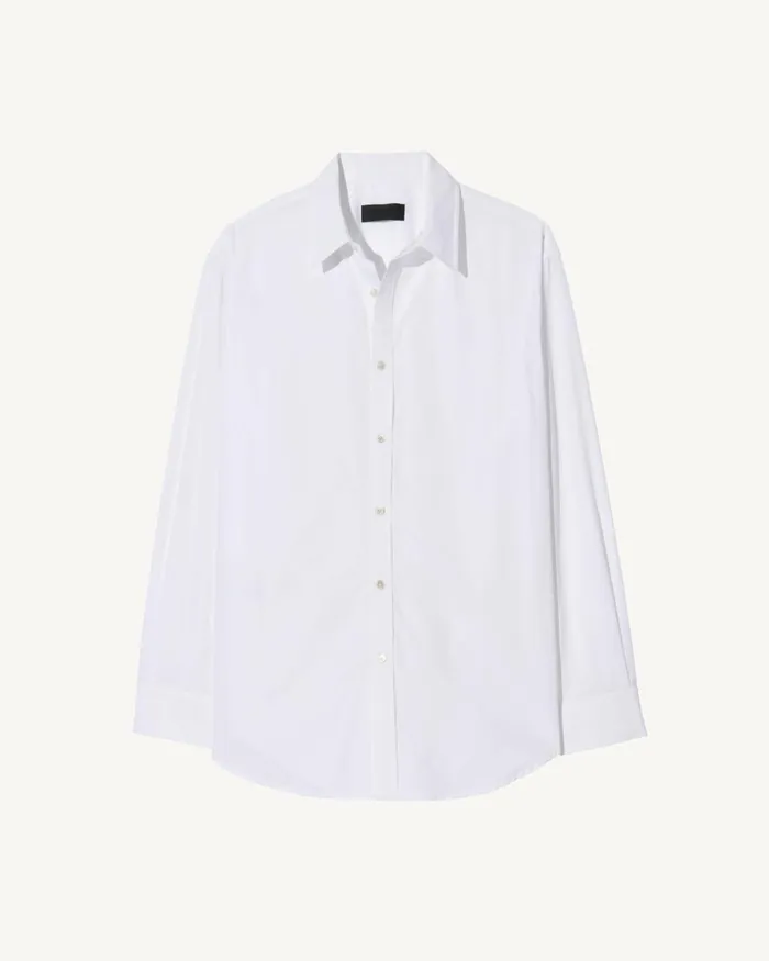 Men Shirts Nili Lotan CRISTOBAL SHIRT White