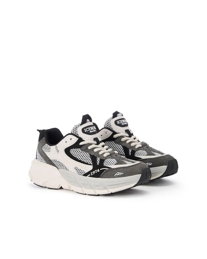 Men Shoes Iceberg Athleticsinspired Sneakers With EVA Rubber Sole Men Shoes Iceberg Athleticsinspired Sneakers With EVA Rubber Sole