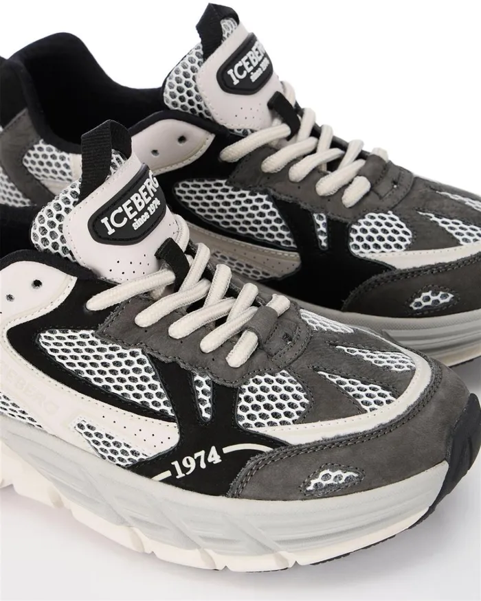 Men Shoes Iceberg Athleticsinspired Sneakers With EVA Rubber Sole Men Shoes Iceberg Athleticsinspired Sneakers With EVA Rubber Sole