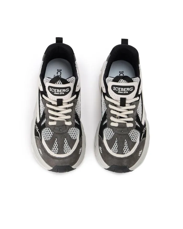Men Shoes Iceberg Athleticsinspired Sneakers With EVA Rubber Sole Men Shoes Iceberg Athleticsinspired Sneakers With EVA Rubber Sole