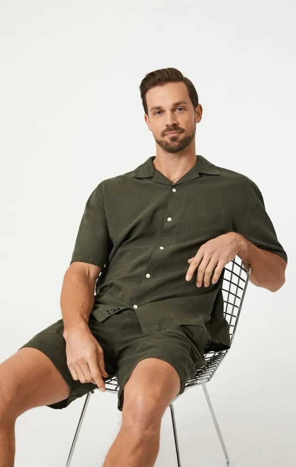 Men Shorts In Asphalt Mavi Jeans Joggers Men Shorts In Asphalt Mavi Jeans Joggers