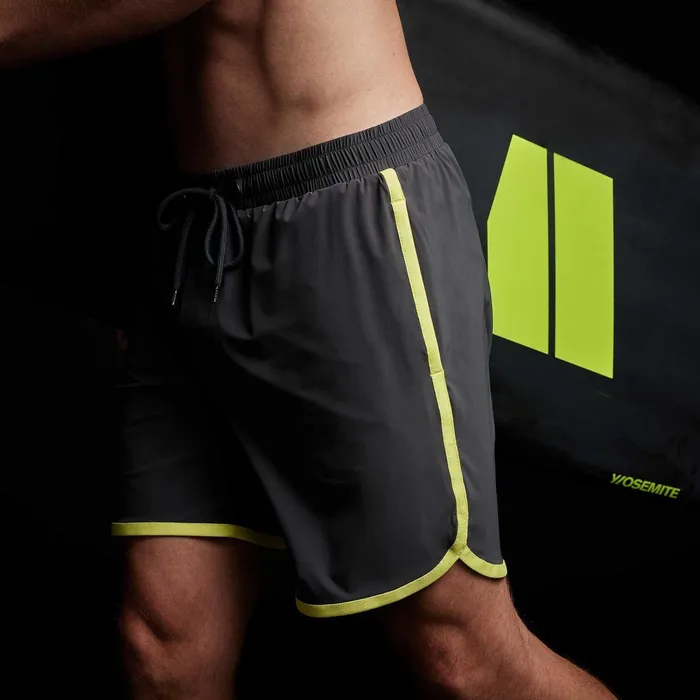 Men Shorts James Perse Curved Hem Board Short Carbonneon