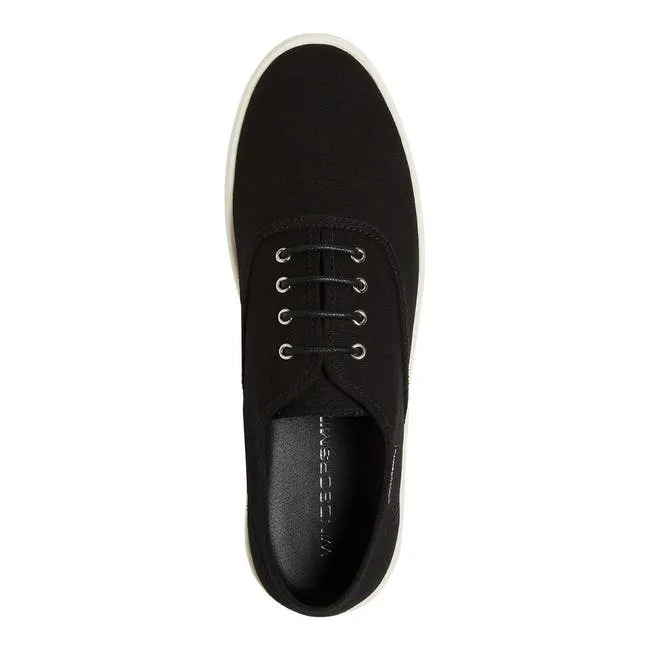 Men Stanley Black Canvas Shoes Windsor Smith Shoes