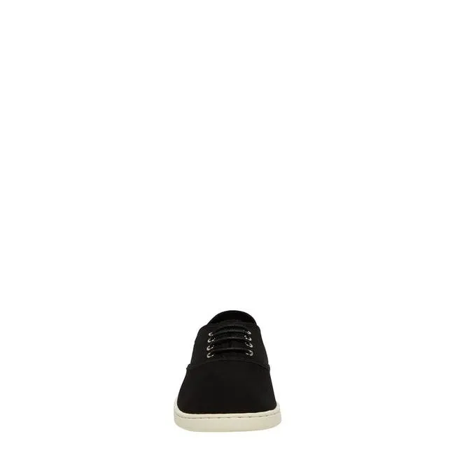 Men Stanley Black Canvas Shoes Windsor Smith Shoes