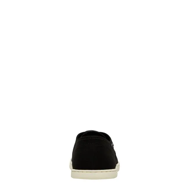 Men Stanley Black Canvas Shoes Windsor Smith Shoes