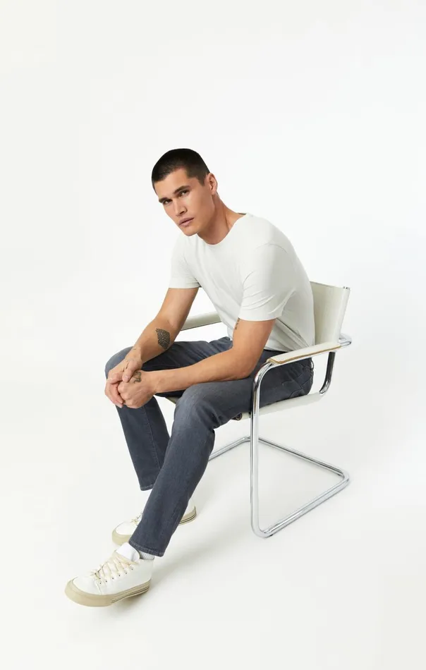 Men Steve Athletic Fit Jeans In Light Grey Mavi Jeans Denim Men Steve Athletic Fit Jeans In Light Grey Mavi Jeans Denim