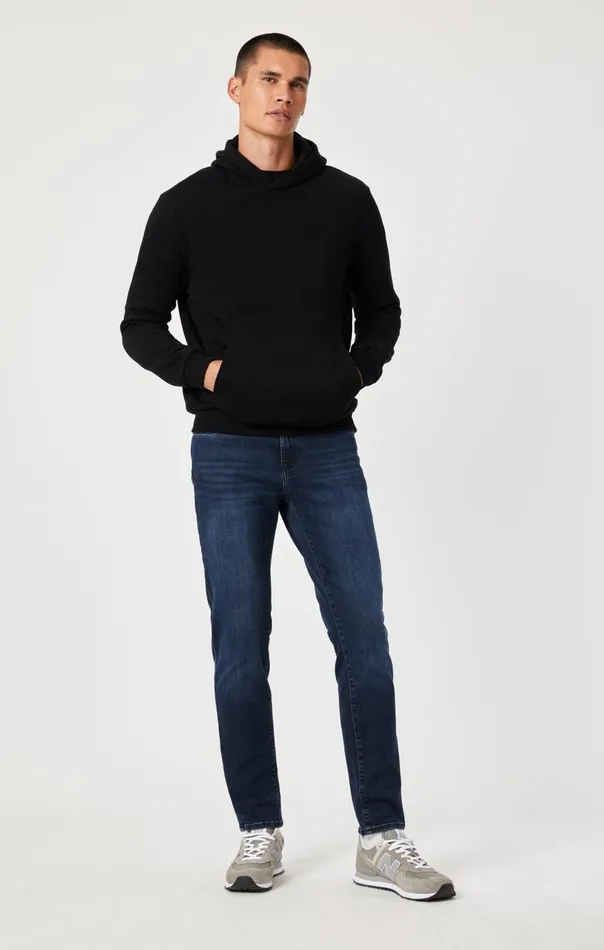 Men Steve Athletic Fit Jeans In Mid Tonal Ink Williamsburg Mavi Jeans Denim
