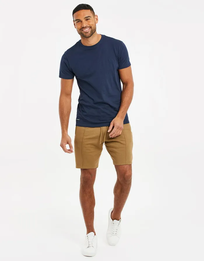 Men Stone Fleece Sweat Shorts Stone Threadbare Shorts Men Stone Fleece Sweat Shorts Stone Threadbare Shorts