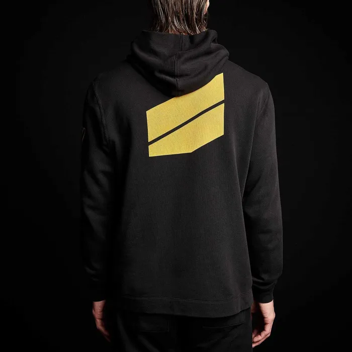 Men Sweat TopsBottoms James Perse French Terry Pullover Hoodie Black