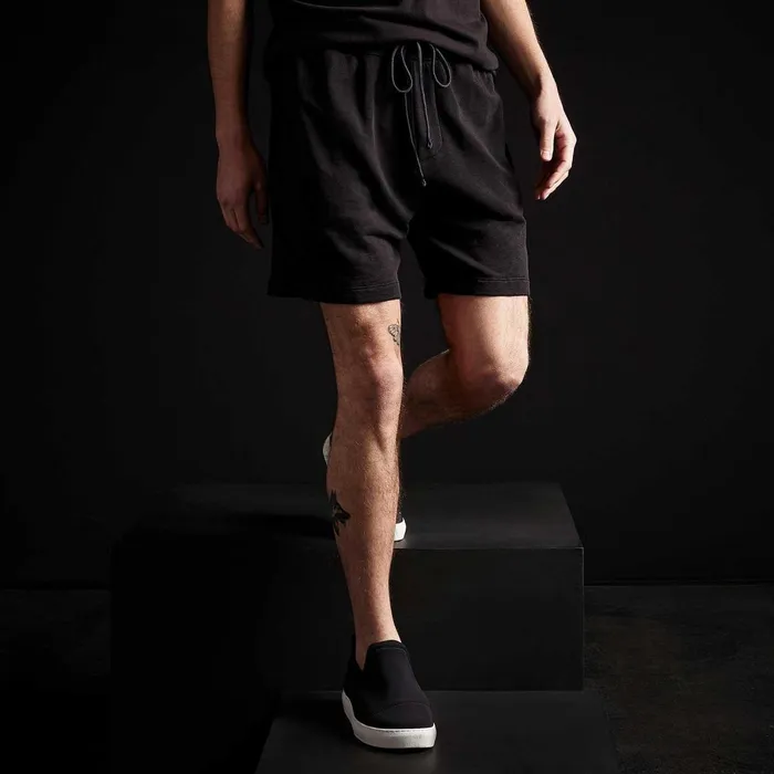 Men Sweat TopsBottoms James Perse French Terry Sweat Short Black
