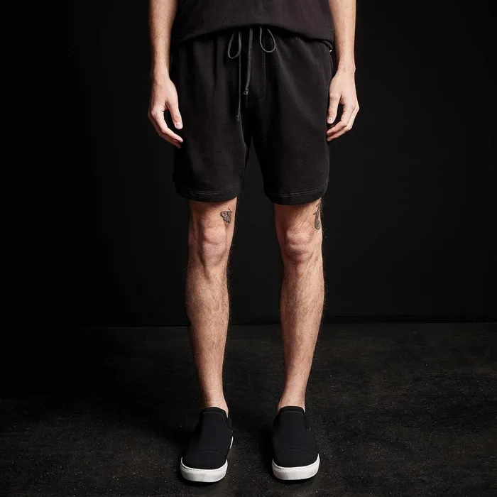 Men Sweat TopsBottoms James Perse French Terry Sweat Short Black