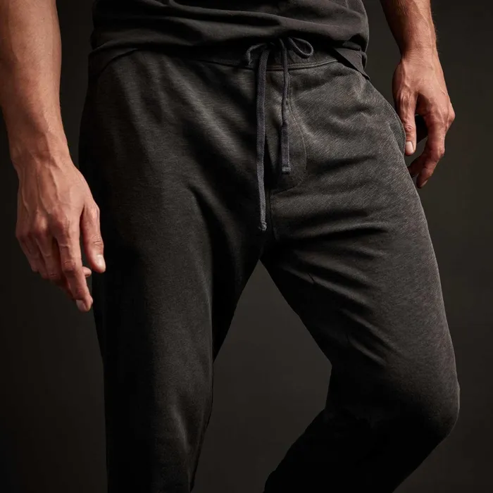 Men Sweat TopsBottoms James Perse Vintage French Terry Sweatpant Carbon Pigment