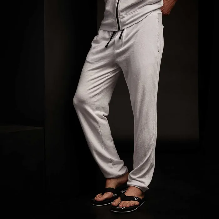 Men Sweat TopsBottoms James Perse Vintage French Terry Sweatpant White