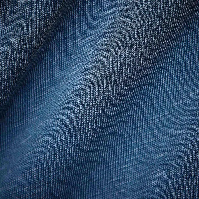Men Sweat TopsBottoms James Perse Vintage French Terry Zip Up Hoodie Lake Pigment