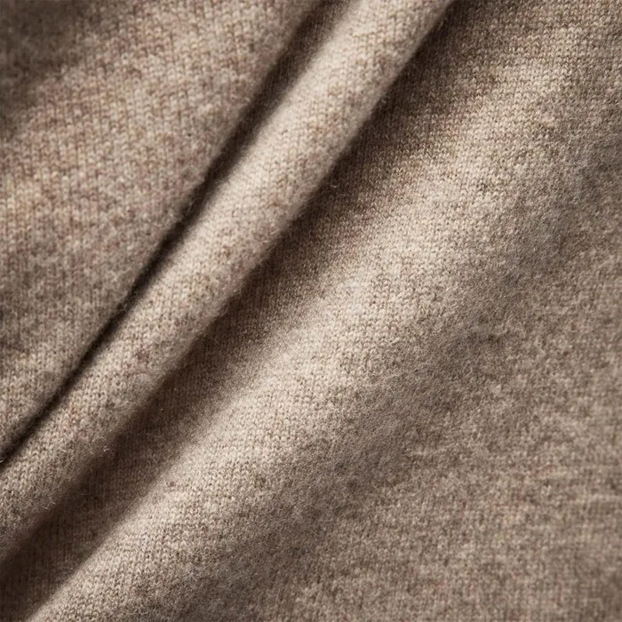 Men Sweaters James Perse Cashmere V Neck Sweater Coyote