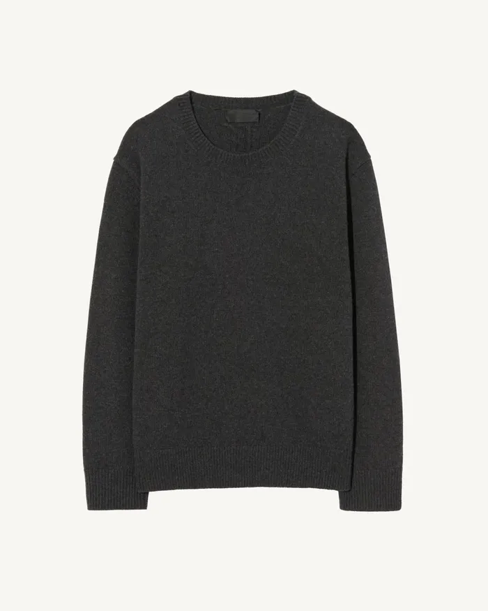 Men Sweaters Nili Lotan MADDOX SWEATER Black
