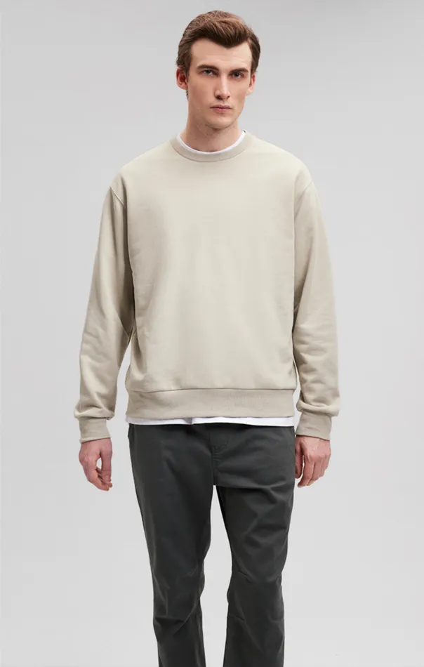 Men Sweatshirt In Eucalyptus Mavi Jeans Loungewear
