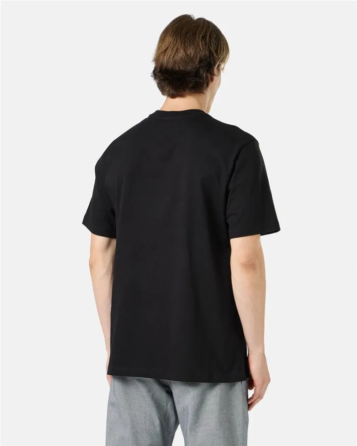 Men TSHIRTS AND POLO Iceberg Black Cotton Jersey Tshirt With Splash And Bear Logo Print On The Heart Men TSHIRTS AND POLO Iceberg Black Cotton Jersey Tshirt With Splash And Bear Logo Print On The Heart