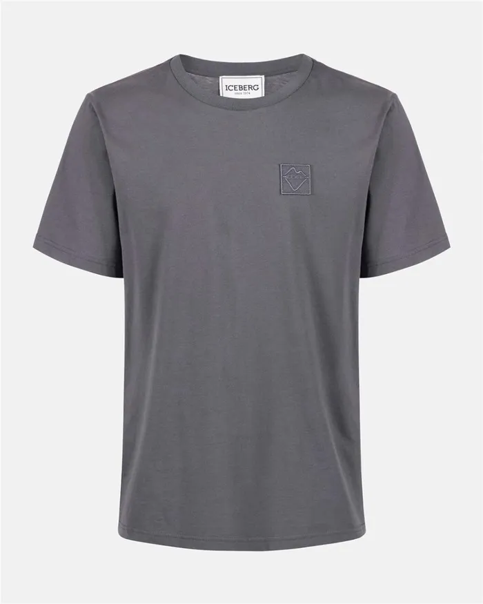 Men TSHIRTS AND POLO Iceberg Cotton Tshirt With Logo